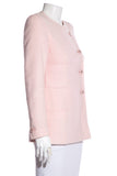 Chanel Pink Tweed Jacket SZ 36