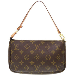 Louis Vuitton Pochette Accessoires  Canvas Clutch Bag