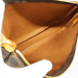 Louis Vuitton Pochette Accessoires  Canvas Clutch Bag