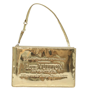 Louis Vuitton Pochette Plat  Patent Leather Clutch Bag