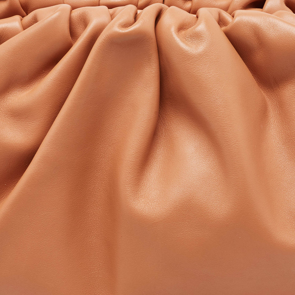 Bottega Veneta Brown Leather The Pouch Clutch
