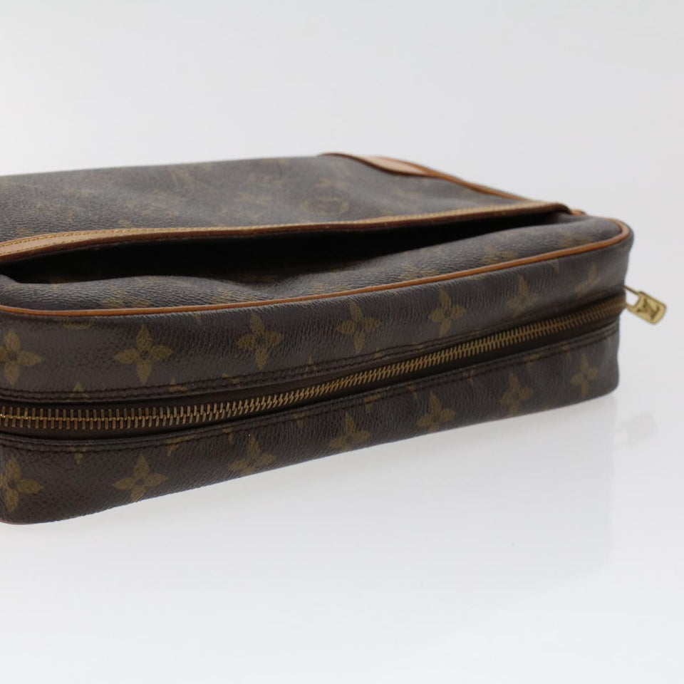Louis Vuitton Compiegne 28  Canvas Clutch Bag