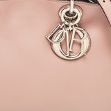 Dior Dusty Pink Leather Medium Diorissimo Shopper Tote