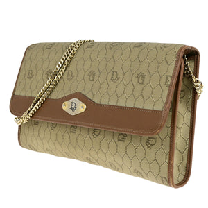 Dior --  Canvas Shoulder Bag