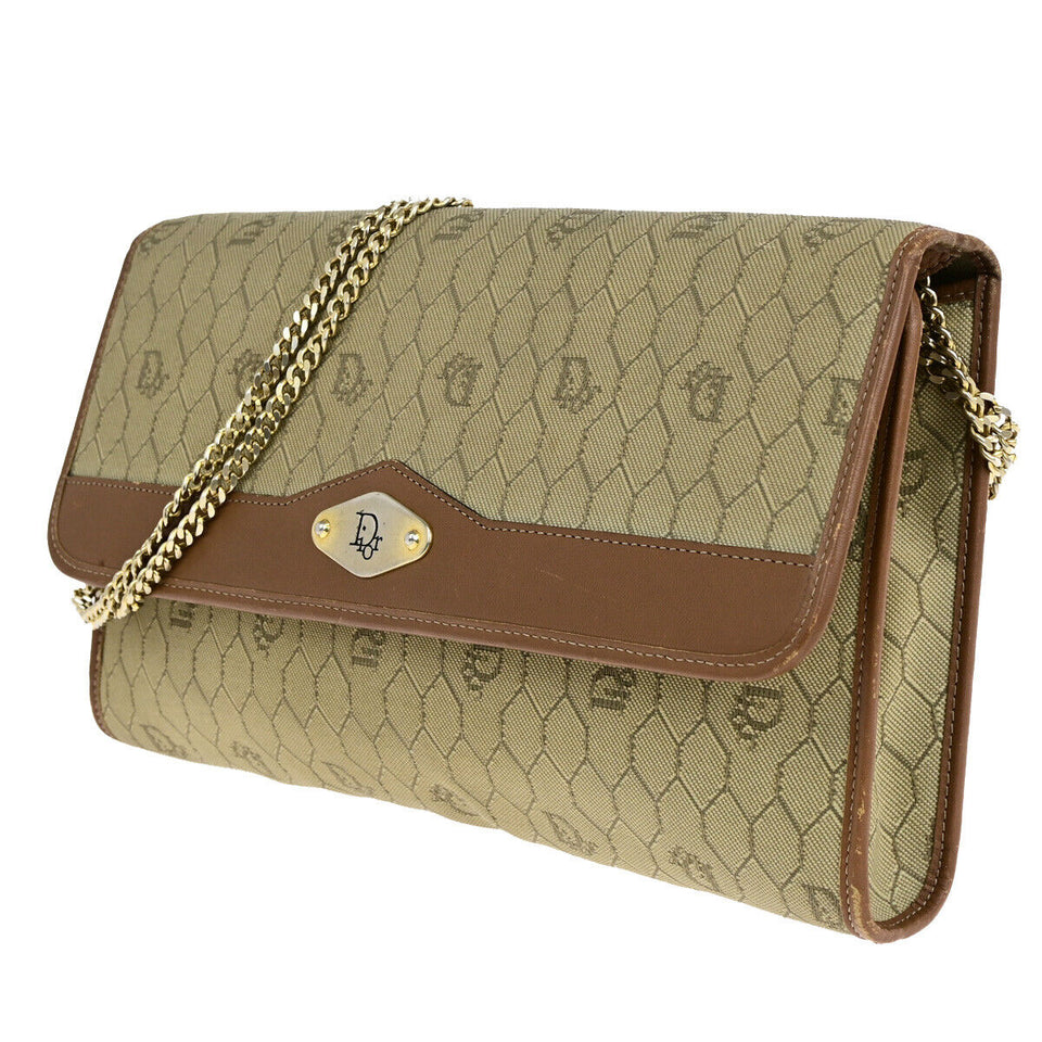 Dior --  Canvas Shoulder Bag