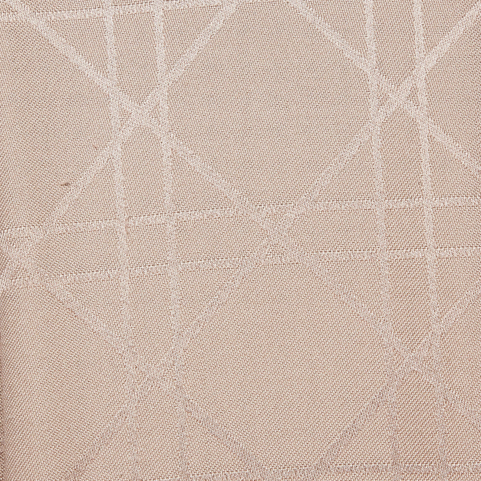 Dior Beige Cannage Silk Blend Square Scarf