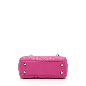 Dior Lambskin Lady Dior Mini Tote