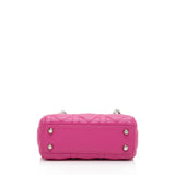 Dior Lambskin Lady Dior Mini Tote