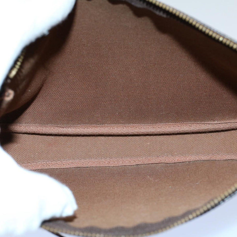 Louis Vuitton Pochette Accessoire  Canvas Clutch Bag