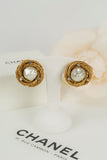 Boucles d'oreilles nid Chanel 1984