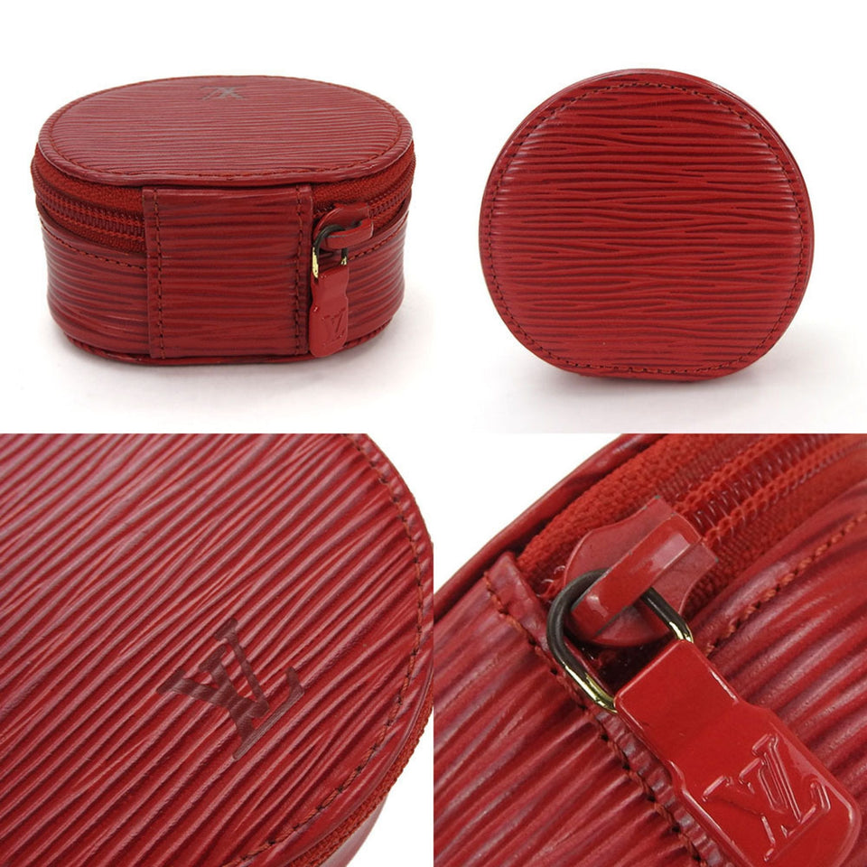 Louis Vuitton Ecrin  Leather Clutch Bag