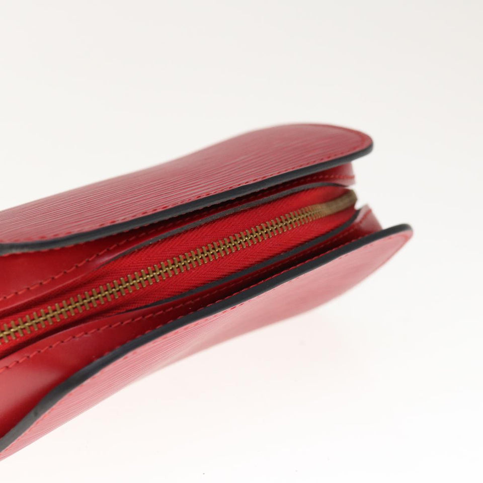 Louis Vuitton Dauphine  Leather Clutch Bag