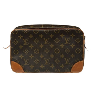 Louis Vuitton Compiegne 28  Canvas Clutch Bag