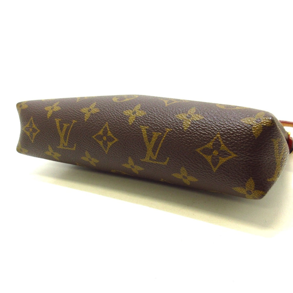Louis Vuitton Pallas  Canvas Clutch Bag