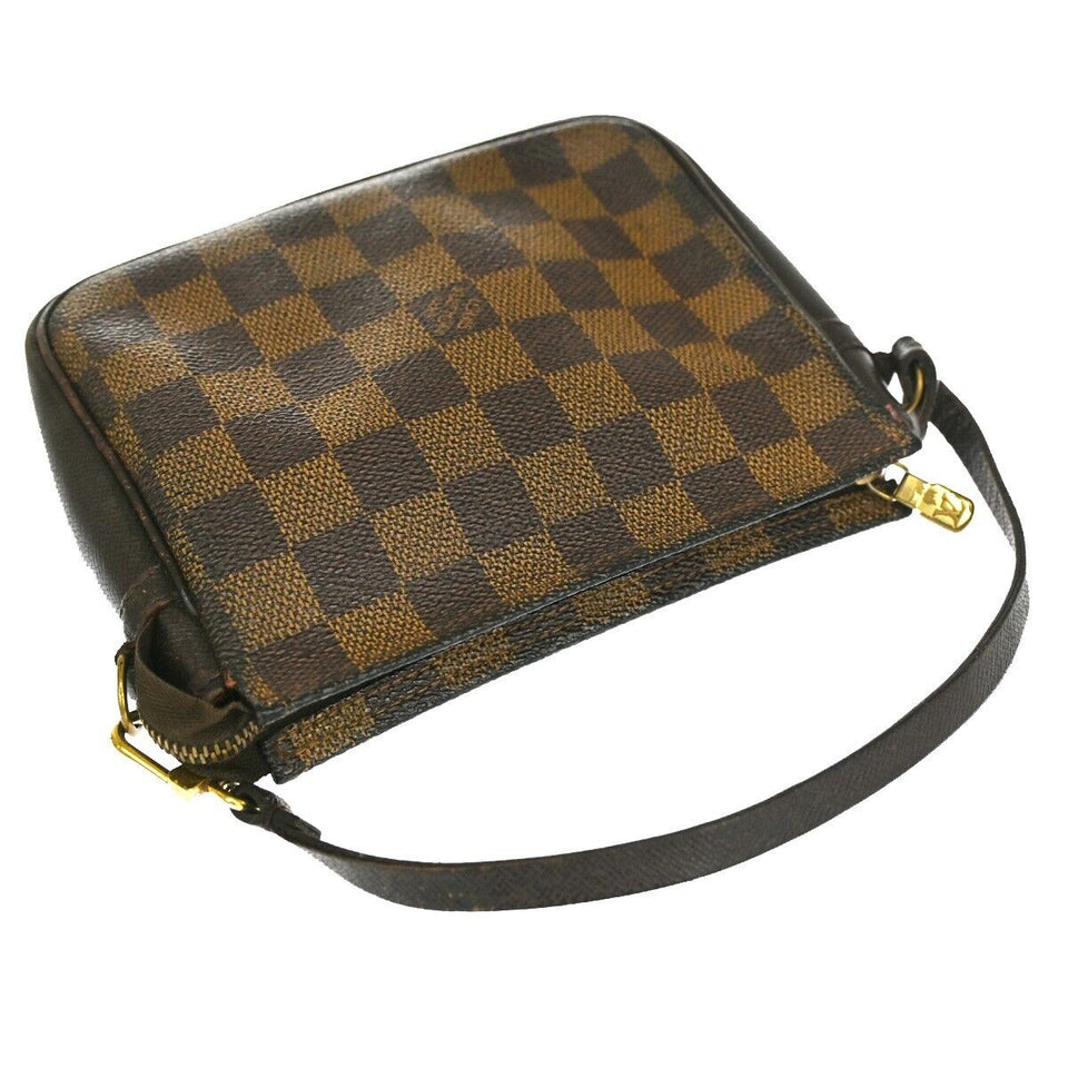Louis Vuitton Trousse Makeup  Canvas Clutch Bag