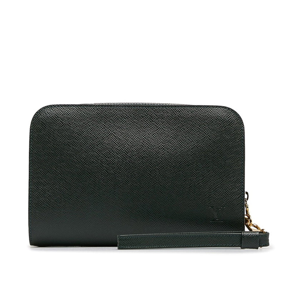 Louis Vuitton Baikal  Leather Clutch Bag