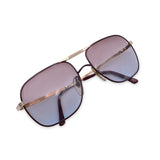 Dior Vintage Metal Sunglasses Reflected