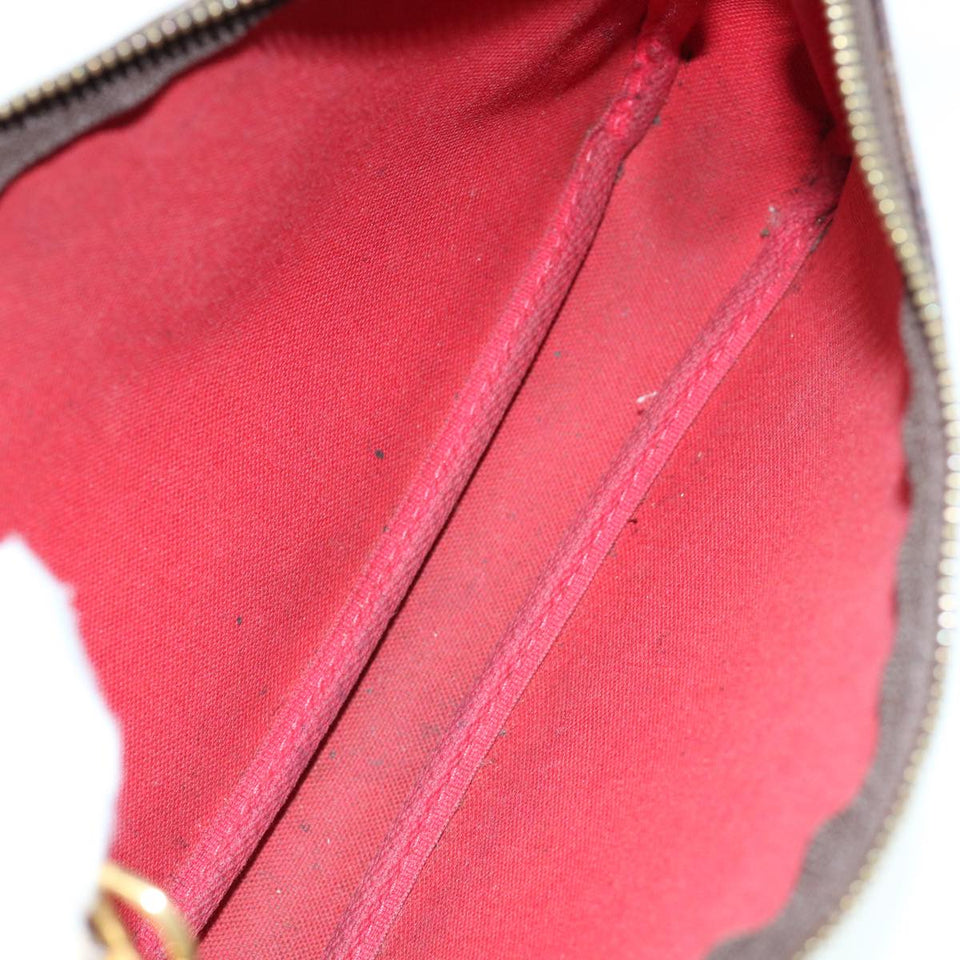 Louis Vuitton Pochette Accessoire  Canvas Clutch Bag