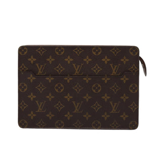 Louis Vuitton Pochette A4  Canvas Clutch Bag