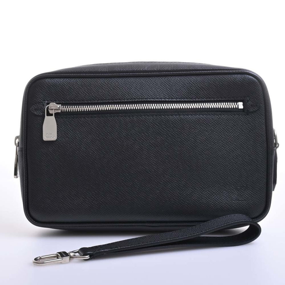 Louis Vuitton Pochette Kasai  Leather Clutch Bag