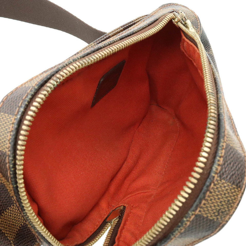 Louis Vuitton Pochette Gange  Canvas Clutch Bag