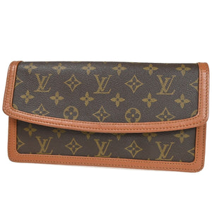 Louis Vuitton Pochette Dame  Canvas Clutch Bag