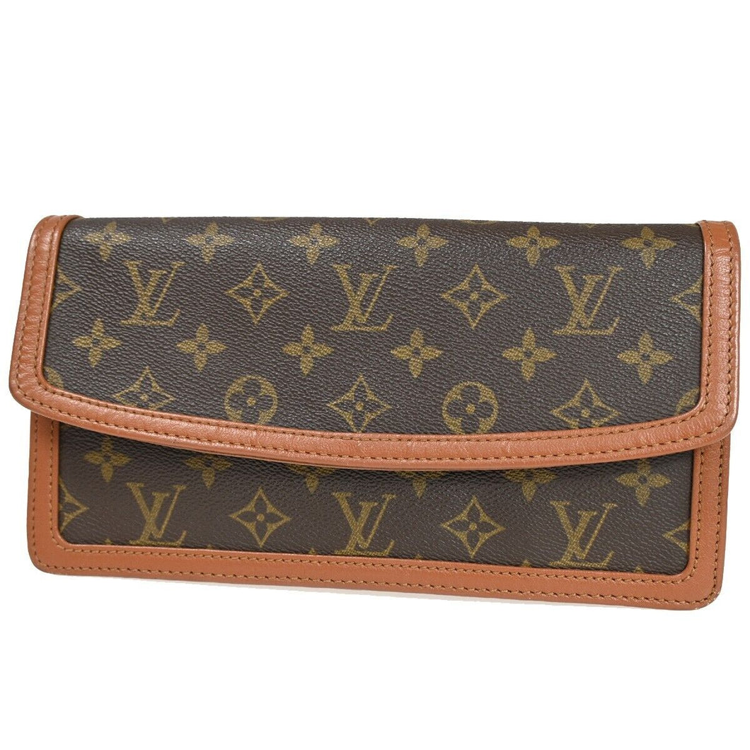 Louis Vuitton Pochette Dame  Canvas Clutch Bag