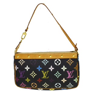 Louis Vuitton Pochette Accessoires  Canvas Clutch Bag
