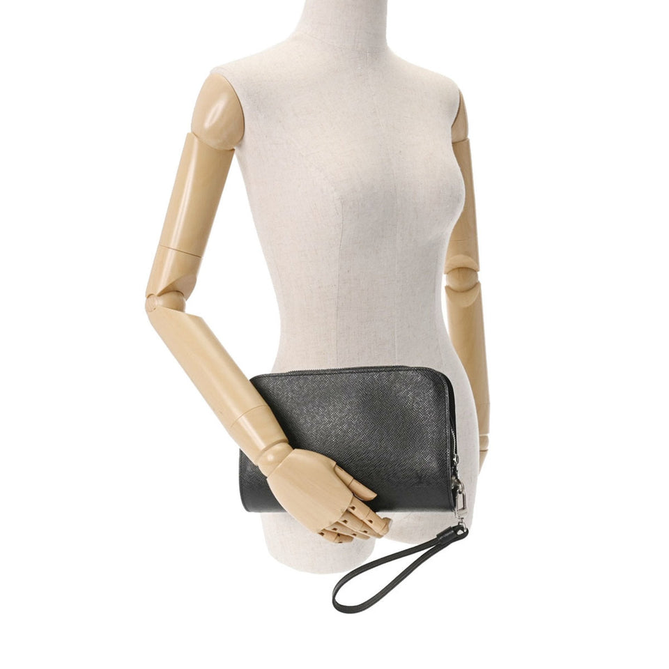 Louis Vuitton Baikal  Leather Clutch Bag