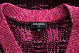 Chanel Pink Knit Cropped Vest SZ 36