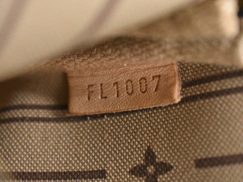 Louis Vuitton Mini Pochette Accessoires  Canvas Clutch Bag