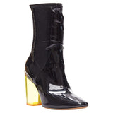 Dior Raf Simons Patent Lucite Boots