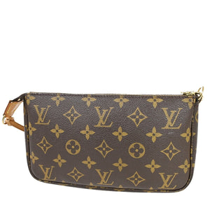 Louis Vuitton Pochette Accessoires  Canvas Clutch Bag
