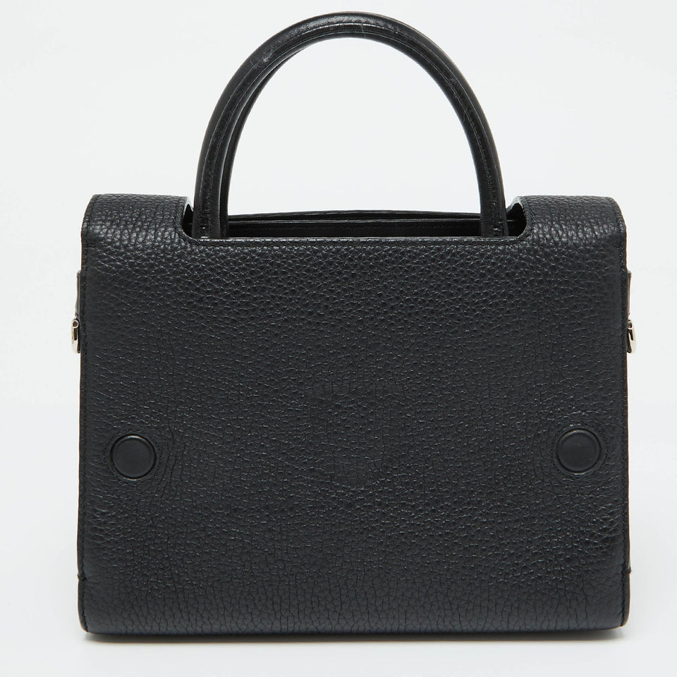 Dior Black Leather Mini Diorever Tote