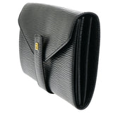 Fendi Zucca  Leather Clutch Bag