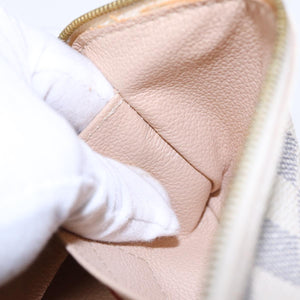 Louis Vuitton Cosmetic Pouch  Canvas Clutch Bag