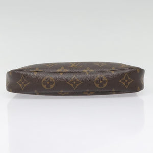 Louis Vuitton Pochette Accessoire  Canvas Clutch Bag
