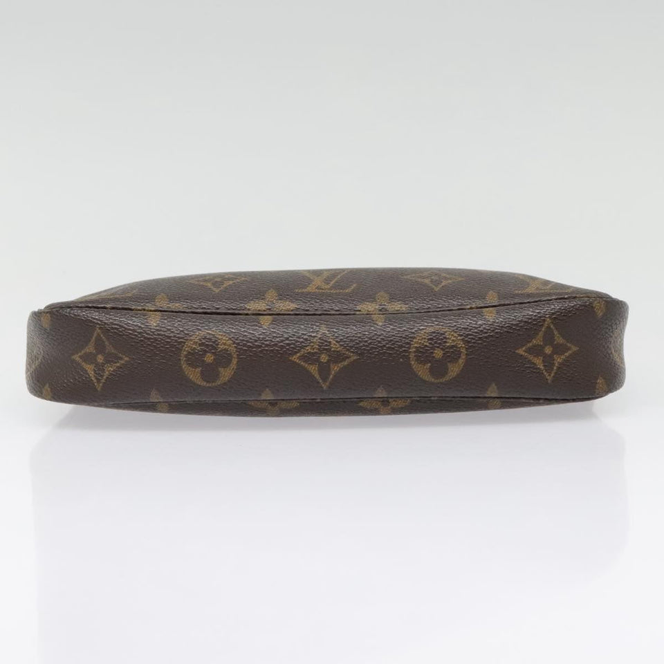 Louis Vuitton Pochette Accessoire  Canvas Clutch Bag