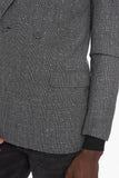 Dior District Check Double Breasted Blazer