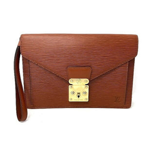 Louis Vuitton Sellier  Leather Clutch Bag