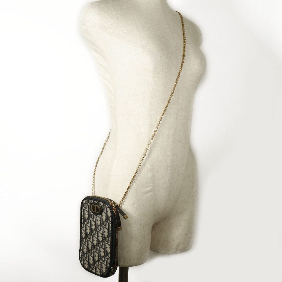 Dior 30 Montaigne  Canvas Shoulder Bag