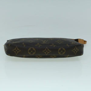 Louis Vuitton Pochette Accessoire  Canvas Clutch Bag
