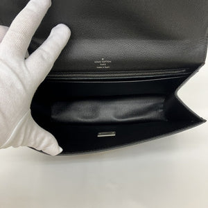 Louis Vuitton Selenga  Leather Clutch Bag