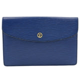 Louis Vuitton Montaigne  Leather Clutch Bag