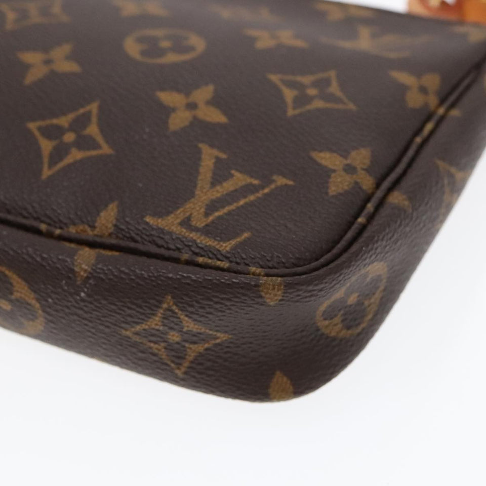 Louis Vuitton Pochette Accessoire  Canvas Clutch Bag