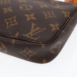 Louis Vuitton Pochette Accessoire  Canvas Clutch Bag