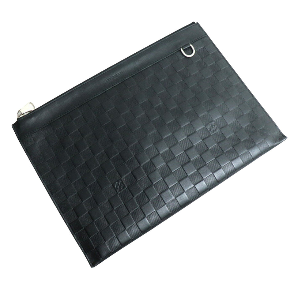 Louis Vuitton Discovery  Leather Clutch Bag