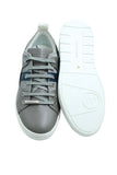 Dior Low Top Sneakers in Grey Leather