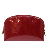 Louis Vuitton Cosmetic Pouch  Patent Leather Clutch Bag