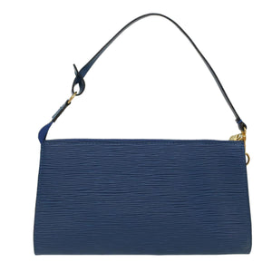 Louis Vuitton Pochette Accessoire  Leather Clutch Bag